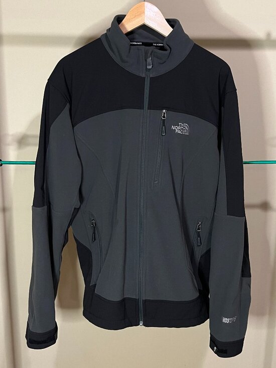 The North Face Other - THE NORTH FACE Windstopper Hybrid Softshell Jacket Men's Size Large Black/Grey